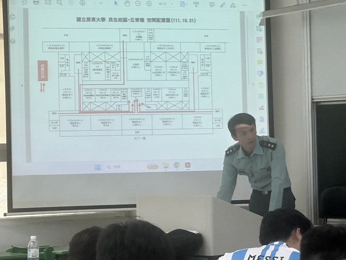 國立屏東大學「2026城鎮韌性（防空）演習預演」圖片