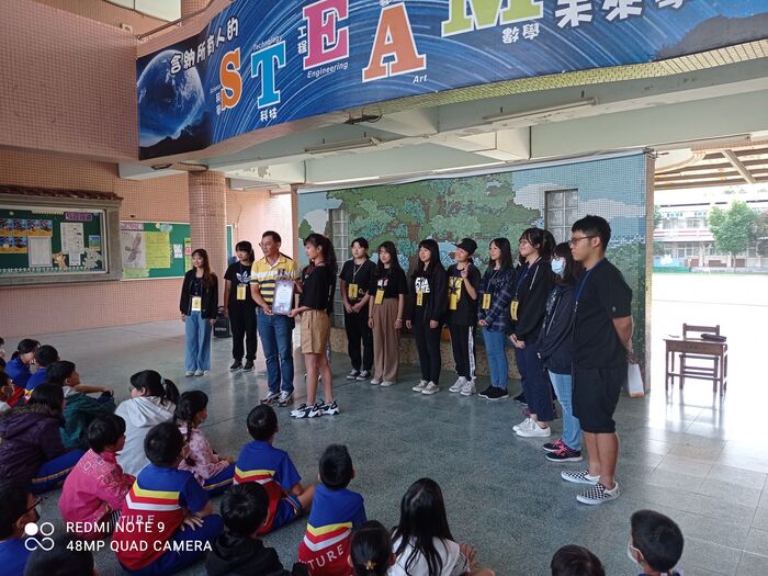 109學年度「大手拉小手-反毒鬥陣來」建國國小反毒宣導圖片