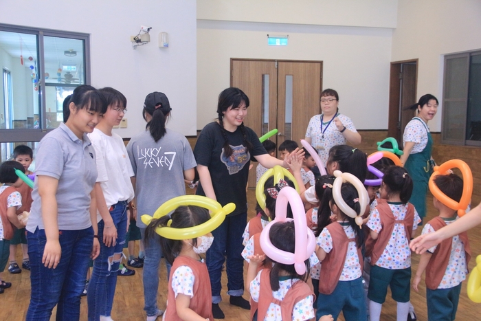 109學年度「大手拉小手-反毒鬥陣來」屏榮幼兒園校園安全暨反毒宣導圖片