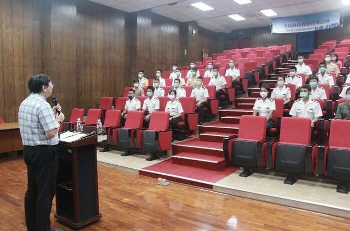 109學年度第1學期大學儲備軍官訓練團（ROTC）精神講話圖片