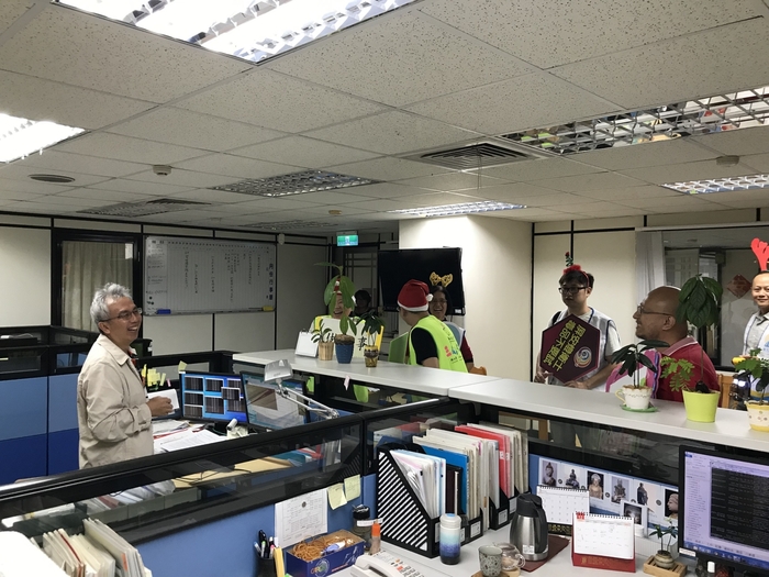 屏大好聖誕，學務處散播愛、喜樂及平安圖片
