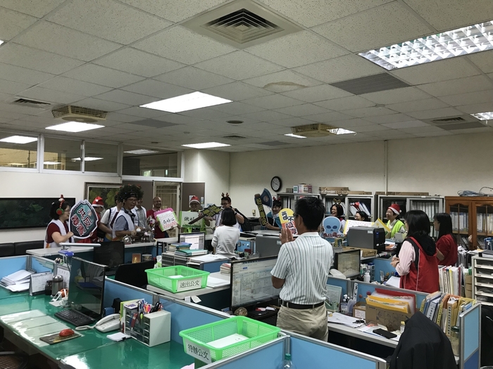 屏大好聖誕，學務處散播愛、喜樂及平安圖片
