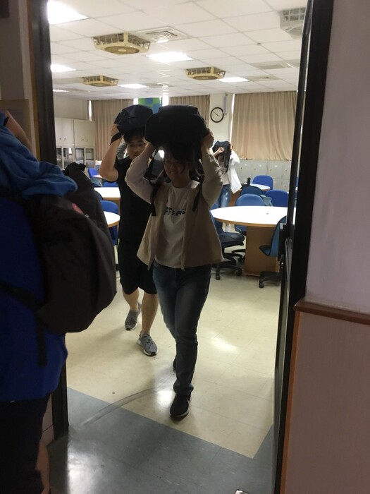 921大地震屆滿20周年，屏東大學國家防災日防災演練，大家動起來圖片