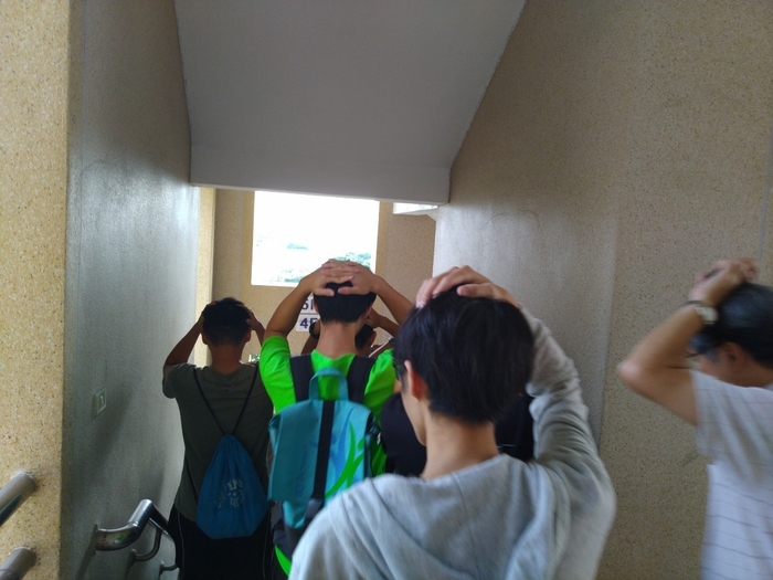 921大地震屆滿20周年，屏東大學國家防災日防災演練，大家動起來圖片