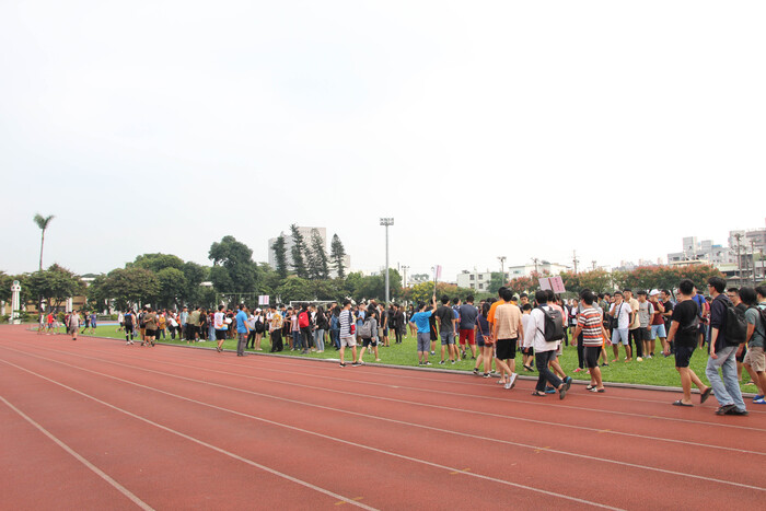 921大地震屆滿20周年，屏東大學國家防災日防災演練，大家動起來圖片