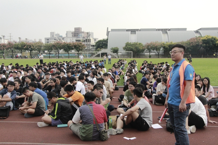 921大地震屆滿20周年，屏東大學國家防災日防災演練，大家動起來圖片