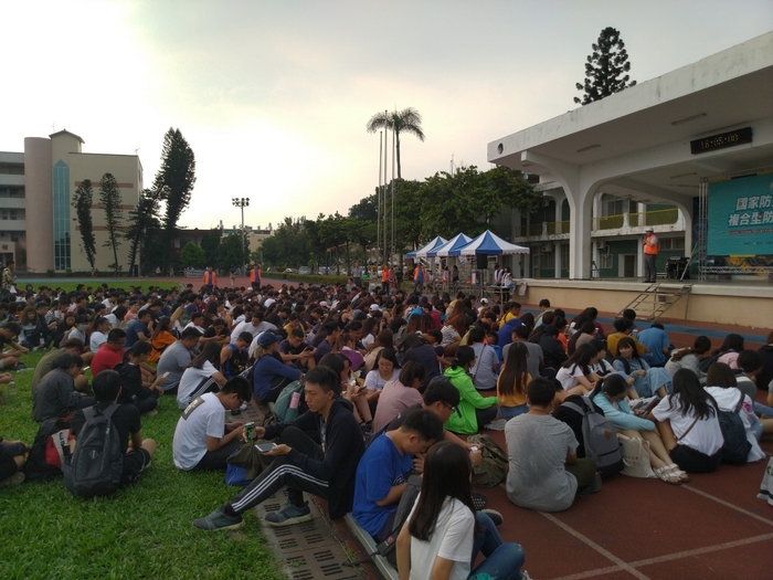 921大地震屆滿20周年，屏東大學國家防災日防災演練，大家動起來圖片