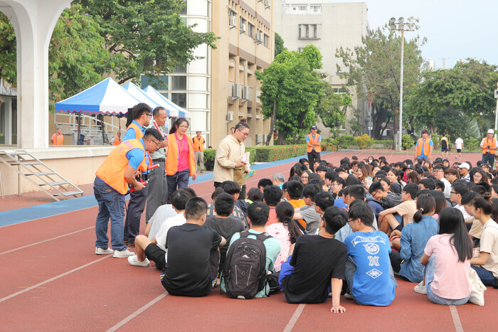 921大地震屆滿20周年，屏東大學國家防災日防災演練，大家動起來圖片
