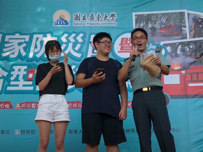 109年國家防災日屏大師生一起來圖片