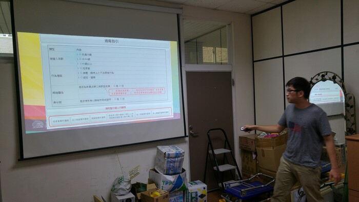 「校安通報與社政通報作業程序及要領」專業研討會圖片