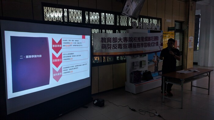 防制學生藥物濫用服務學習開跑囉！圖片