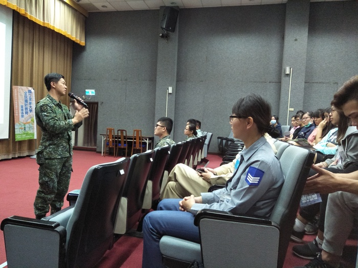 推動全民國防教育暨國軍人才招募說明會-走入校園活動圖片
