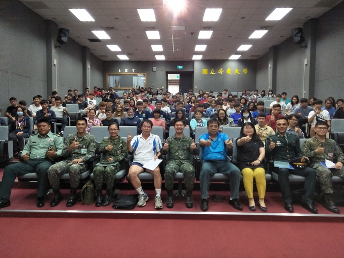 推動全民國防教育暨國軍人才招募說明會-走入校園活動圖片