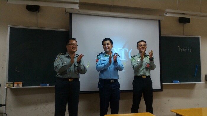 校園安全風險管理暨國軍人才招募入班宣導圖片