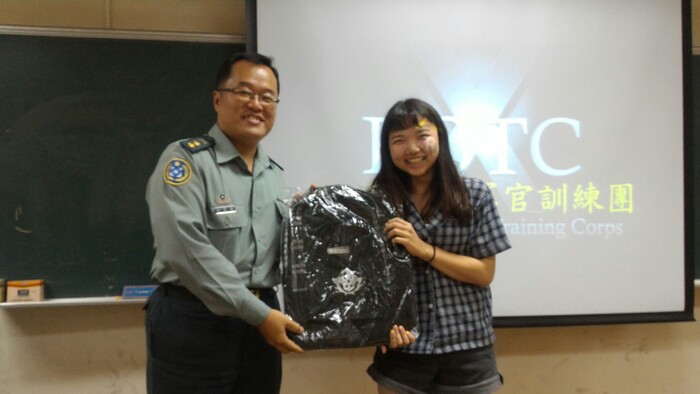 校園安全風險管理暨國軍人才招募入班宣導圖片